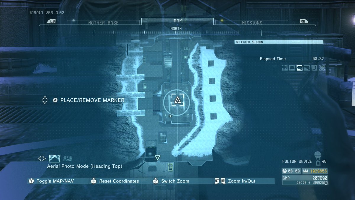 metal gear solid 1 map