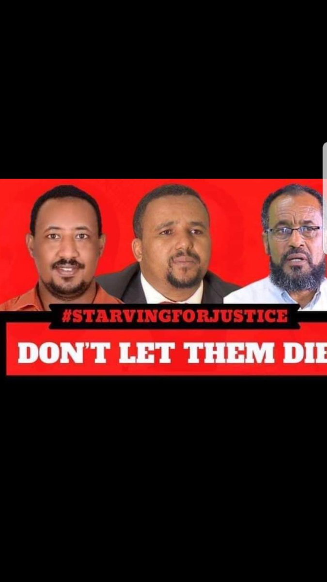zulfamohamed18's tweet photo. Let Jawar out of jail 
#StarvingForJustice https://t.co/dKBaxOjP3w