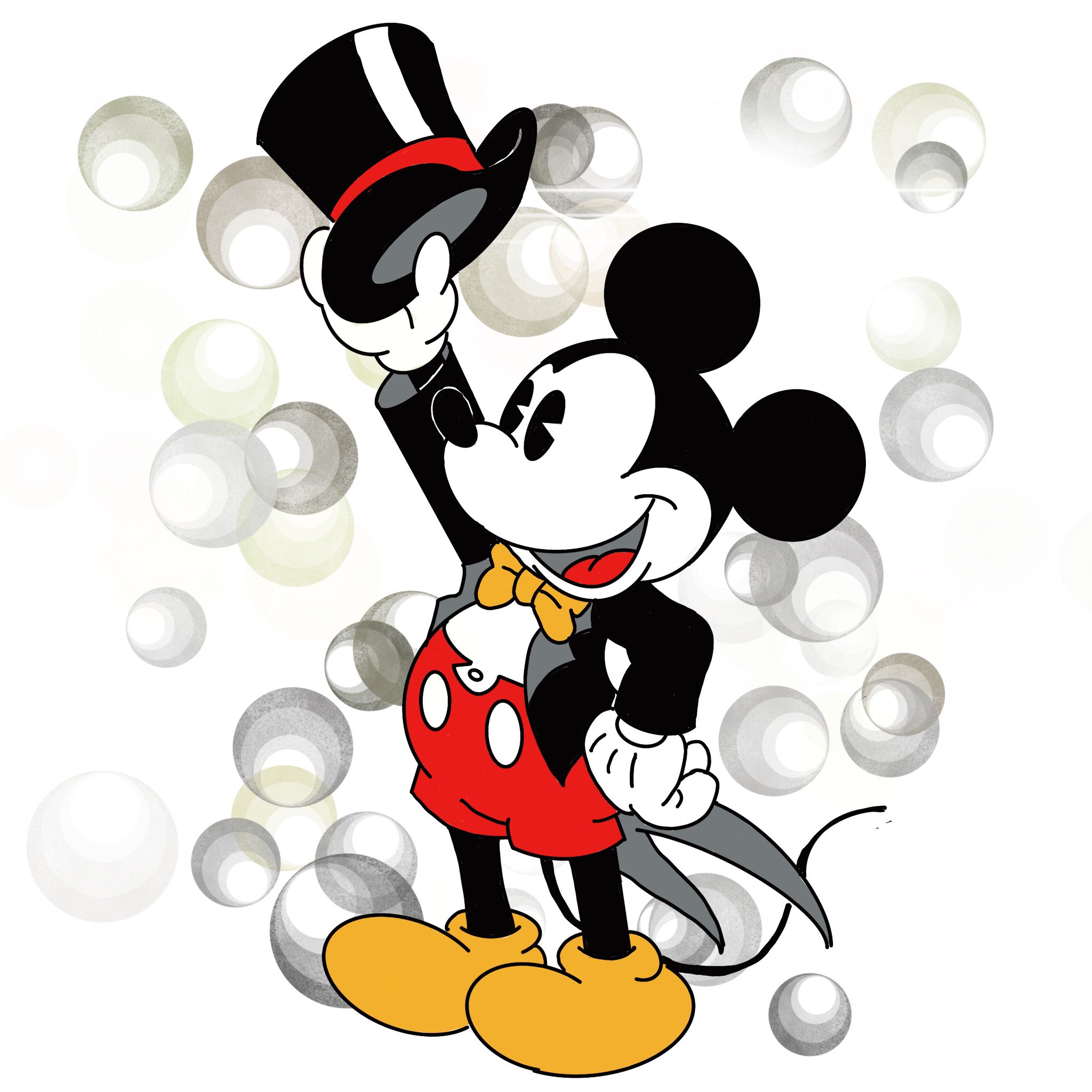 Simba ピロビ ミッキーイラスト完成 Ipadはレイヤで下書き消せるし色むらでないのでイラスト描きやすいな ミッキー ミッキーマウス イラスト パイカットアイ T Co Skswrodt9a Twitter