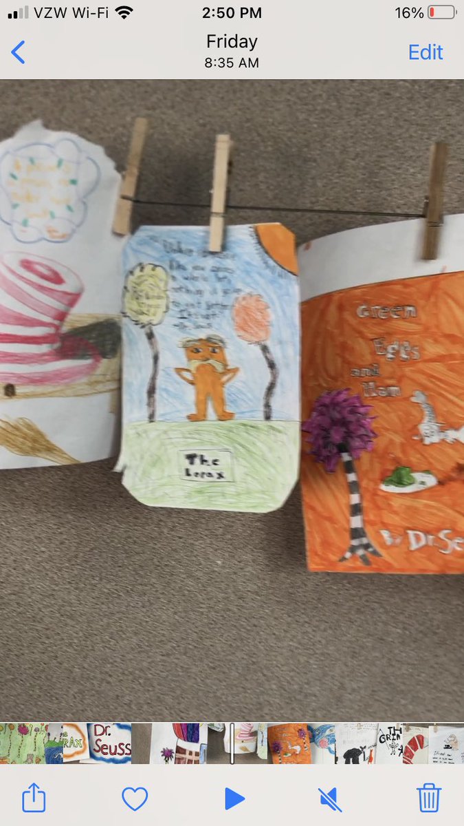 Art_with_Myers's tweet photo. Dr. Suess student art contest winners will be announced Monday morning!  Just a small sample of our many entries. This is going to be hard @bethany_rad @patwolach @HeritageDCSD https://t.co/pGGTMishgC