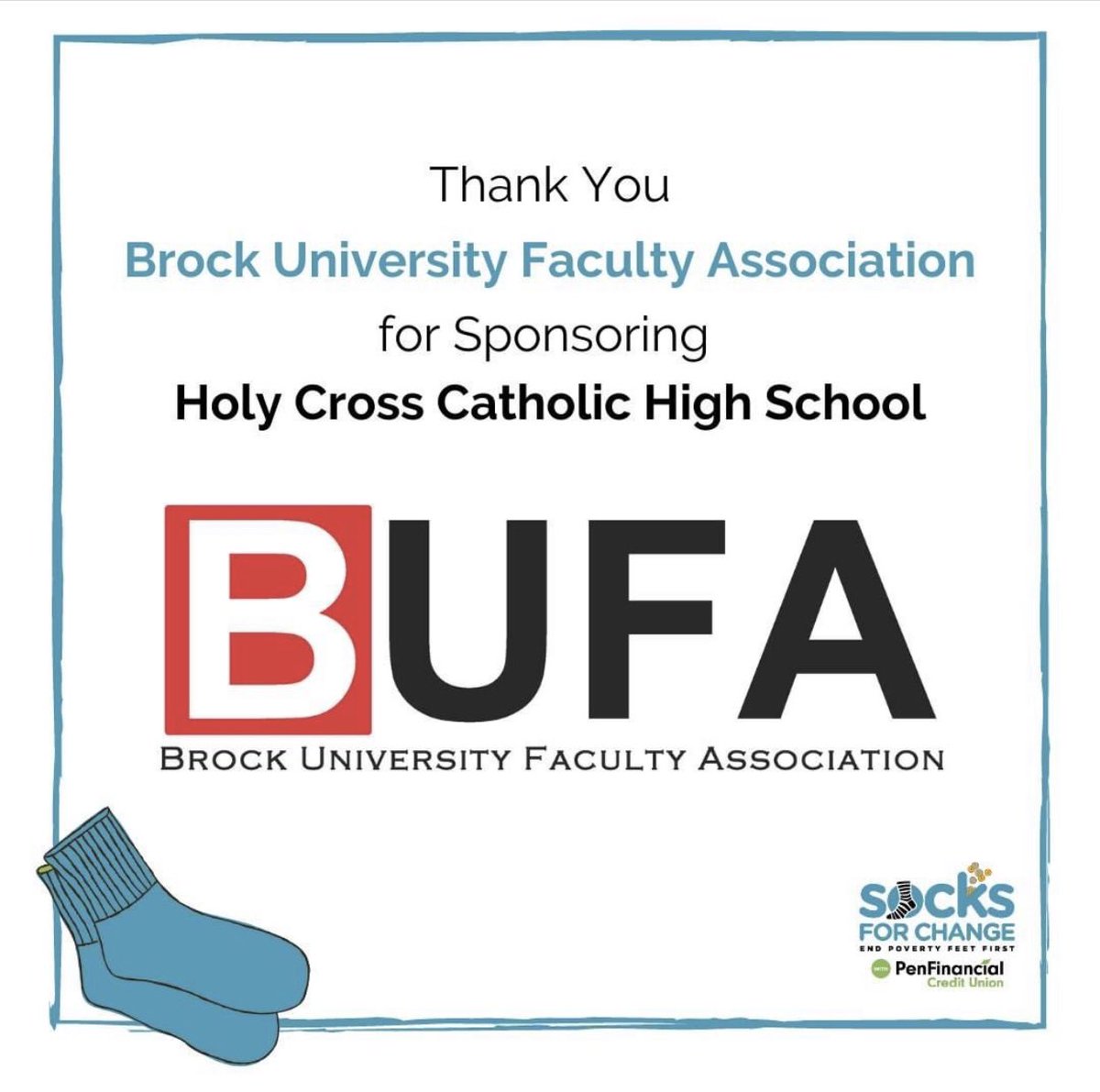Socks for Change tweet media
