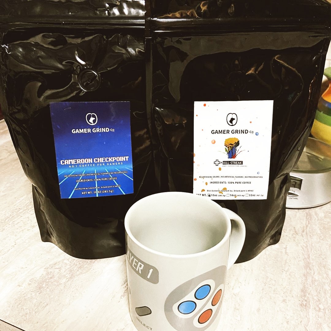 GamerGrindCo's tweet photo. Start March on a high bursting with energy with our #CheckpointCoffee or #KillStreakCoffee - available now at https://t.co/xH4j2sq8Kp
Big thanks to @chrono32123 on Instagram for today's #FanPhoto
#CoffeeForGamers #OnThatGrind โ๏ธ๐ฎ https://t.co/82QtSMxUwq