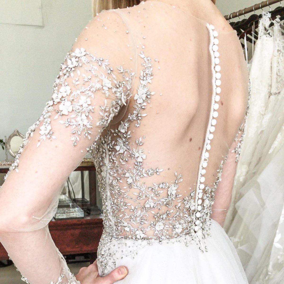 chebellabridal's tweet photo. The beauty is in the details, and every one matters when it comes to finding the perfect dress. https://t.co/xBUP1JjgLE