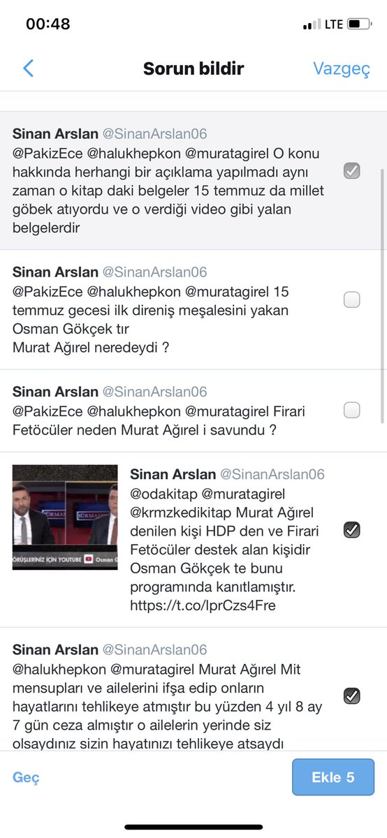 muratagirel's tweet photo. Bakın size Gökçekgillerin trol çetesinin bazı mensuplarını sunayım

Bunların tamamı paylaşım yaptığımız ya da RT ettiğimiz tweetlerin altına gökçeklerin yalanlarını paylaşıyorlar 

@TwitterTurkiye @EmniyetGM @SiberayEGM ilgilenecektir

1-Mesela Sinan Arslan adlı trol.Aslında Rus! https://t.co/BvuARp62Fo