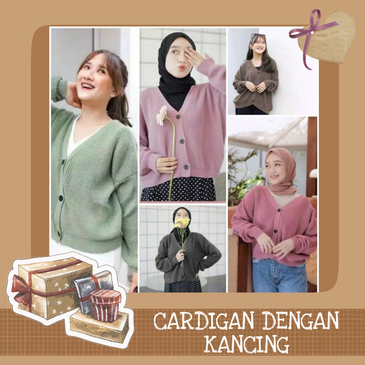 NADgivebox's tweet photo. Yuk kak bagi yang bingung cari hadiah apa kita ada nih giftbox untuk cardigan rajut😍😍
Bisa juga giftbox+Snack juga loh😍
Untuk harga mulai dari 60k aja udah free box dan hiasan🤗
Yukkk buruan di order😚😚

spotify
YouTube Music
Melon
Kakao m
Senin
Maret https://t.co/8gBM4ZNqPD