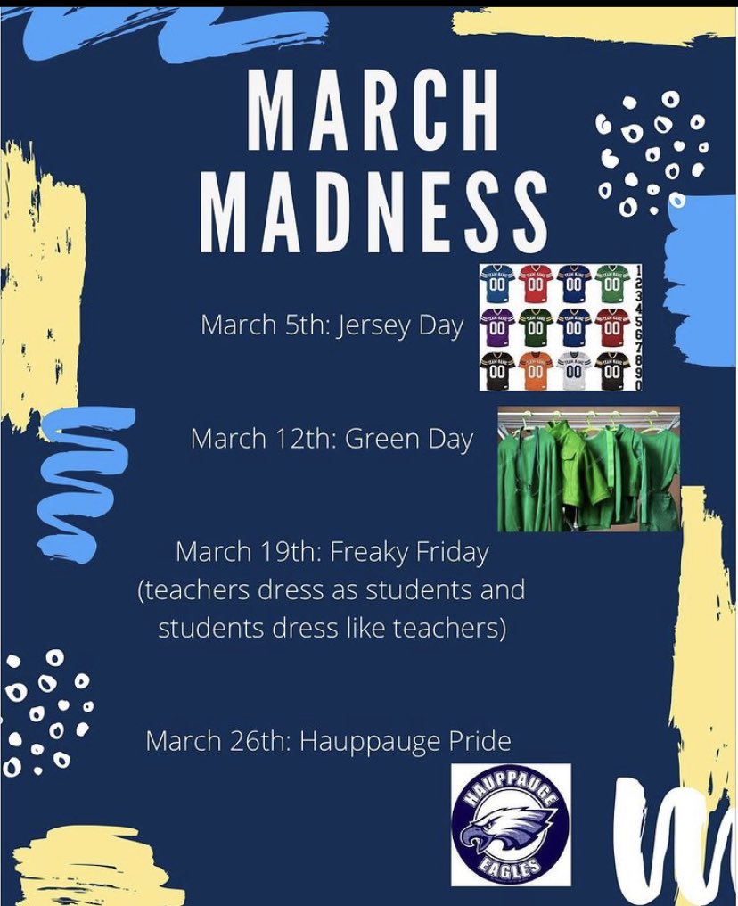 HHS Student Council’s March Madness begins this Friday!