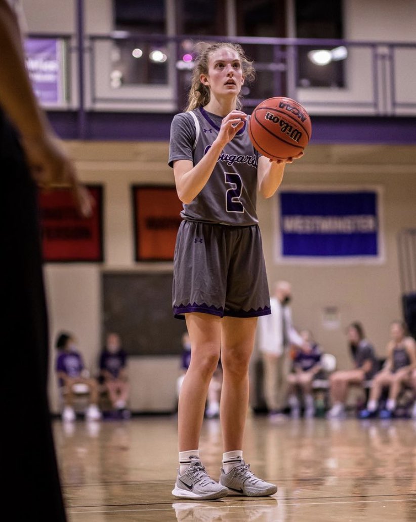 chathamwbb's tweet photo. Kaitlyn Fertig is currently leading the @PAC_Athletics in scoring....but you knew that. #WalkingBucket

2021: 18.6ppg, 6.3rpg, 3.4apg, 3.2spg https://t.co/QydeM975Ok