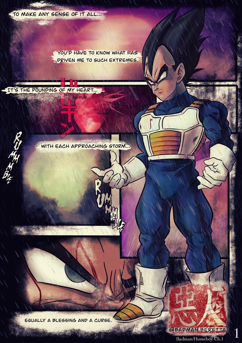 BadmanBeretta's tweet photo. PG. 1 of BADMAN/HOMEBOY 
WRITTEN AND ILLUSTRATED BY:BADMAN BERETTA https://t.co/X0NTQMYn3u