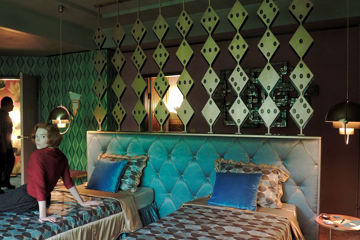 burningsofapod's tweet image. Checkmate! And the winner is......
well, we can’t spoil it till we see it. 🏆
Tonight we watch and &amp;amp; will say only this - #TheQueensGambit - up for Best Television Limited Series, with all the delight of Uli Hanish’s designer eye, made us absolutely swoon and 🎲
📸 Uli Hanish