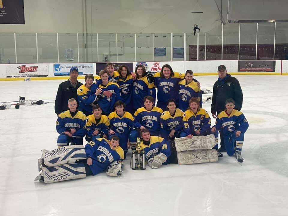 Congratulations to the Aberdeen Cougar Bantam A team on repeating as State Champions!!
Congratulations to the Bantam B team on finishing 3rd!!!
#PawPride