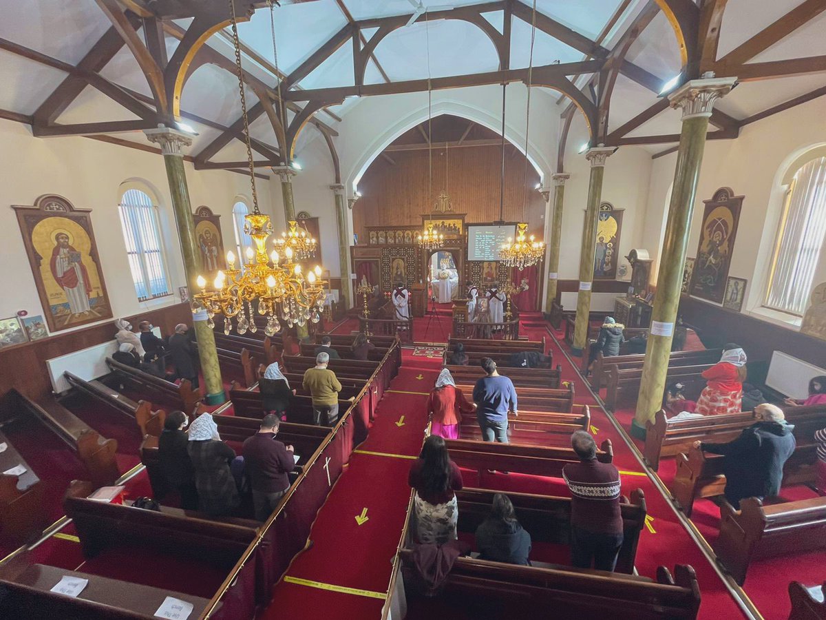 Blessed to celebrate Liturgy at <a href="/St_Mercurious/">St Mary & St Mercurious</a>, #Wales, this morning.

“...the one who comes to Me I will by no means cast out. For I have come down from heaven, not to do My own will, but the will of Him who sent Me...that of all He has given Me I should lose nothing” Jn6:36-37