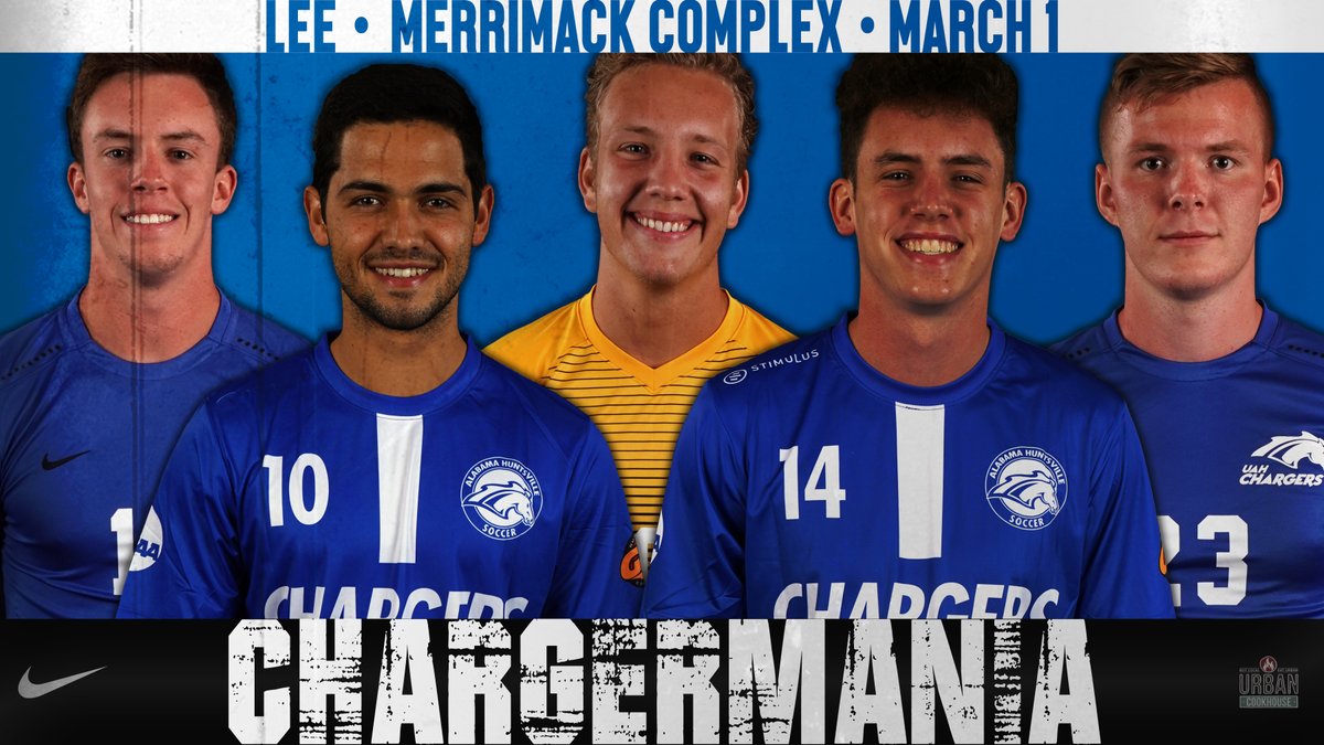 UAHChargers's tweet photo. We're looking forward to honoring these guys before tomorrow's @UAHMSOC match!

#ChargerMania https://t.co/khYKIiXbiX