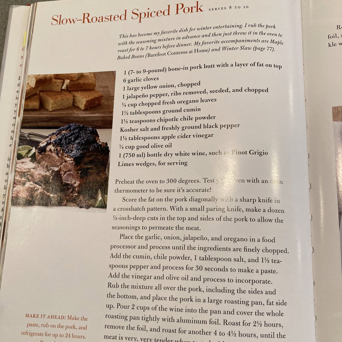 TQPurdon's tweet photo. The #PorkRoast via @inagarten has been in the oven for 5 hours already.
With greens and corn bread.
@MarcusCooks #NewBasics
#PurdonNation #SundayDinner https://t.co/ZnKVvDsXOA