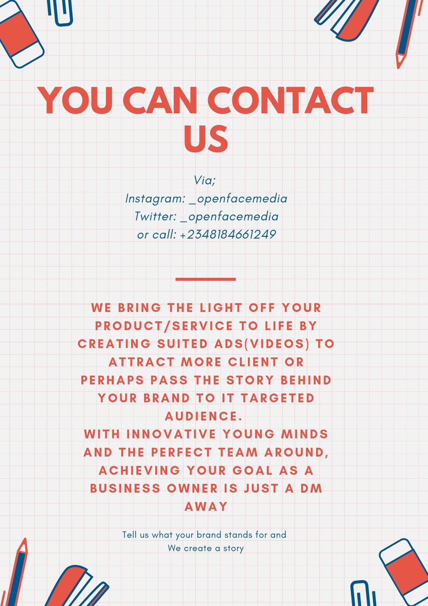 _openfacemedia's tweet photo. Maybe all you need is us, for that huge twist in your business...
Contact us: check flier
Happy new month ..
#twitterng #Mary #chioma #DinnerWithErica #Tomori #salary #with400k #kofshow #abusite https://t.co/KmpH2cpN6d