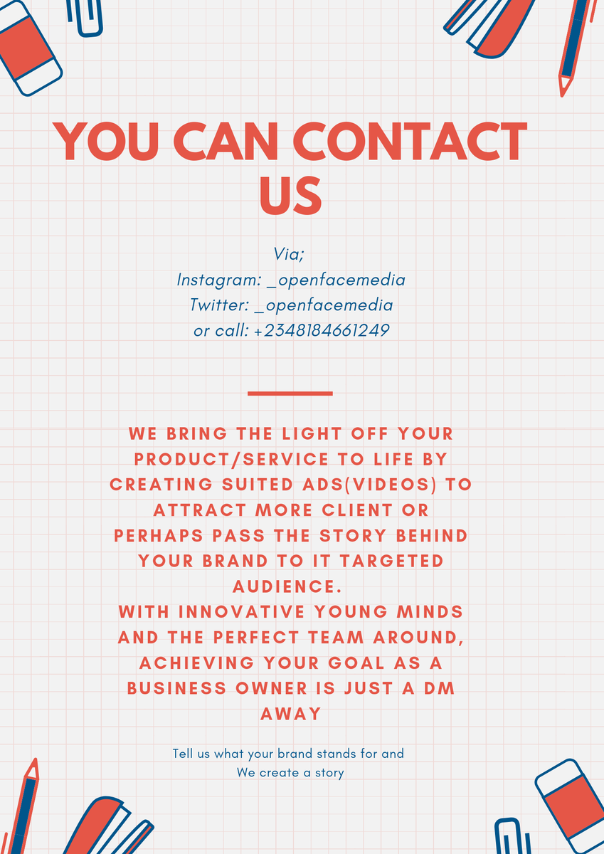 Maybe all you need is us, for that huge twist in your business...

Contact us: check flier 
Happy new month ..

#twitterng #Mary #chioma #DinnerWithErica #Tomori #salary #with400k #kofshow #abusite