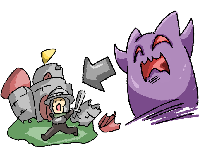 ワイの魔王デザインが完全にゲンガー…(*_*; 