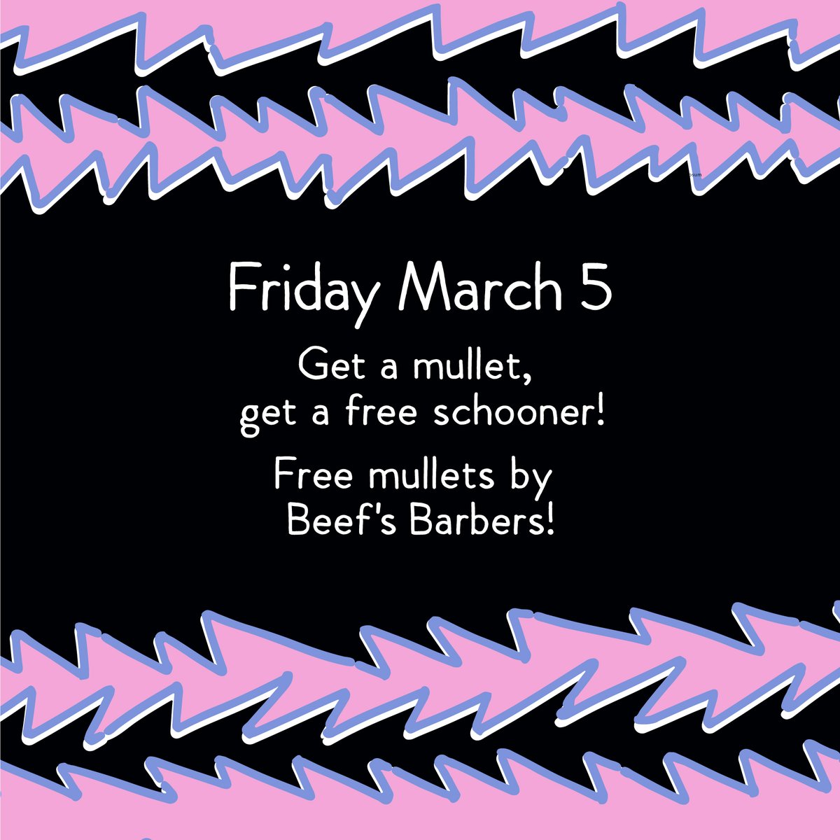 We're celebrating the launch of our tenth mullet, Drew Berrymore Summer Berry Sour Ale, this Friday at Moon Dog OG!

We've got Beef's Barbers coming down and shaving free mullets for all! Get a free mullet, get a free schooner of Drew Berrymore! 

bit.ly/DrewBerrymoreL…