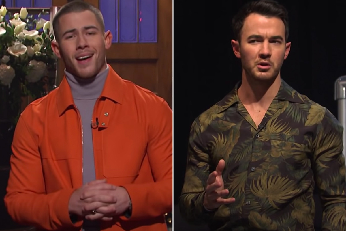 Nick Jonas jokes with brother Kevin about Jonas Brothers' future on 'SNL'