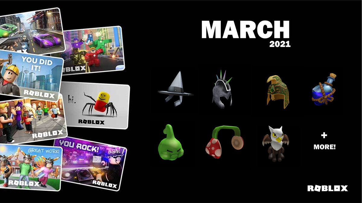 X 上的RBXNews：「Here are the upcoming #Roblox  Gift Card items. These  will likely become available within the next few days. We'll keep you  updated.  / X