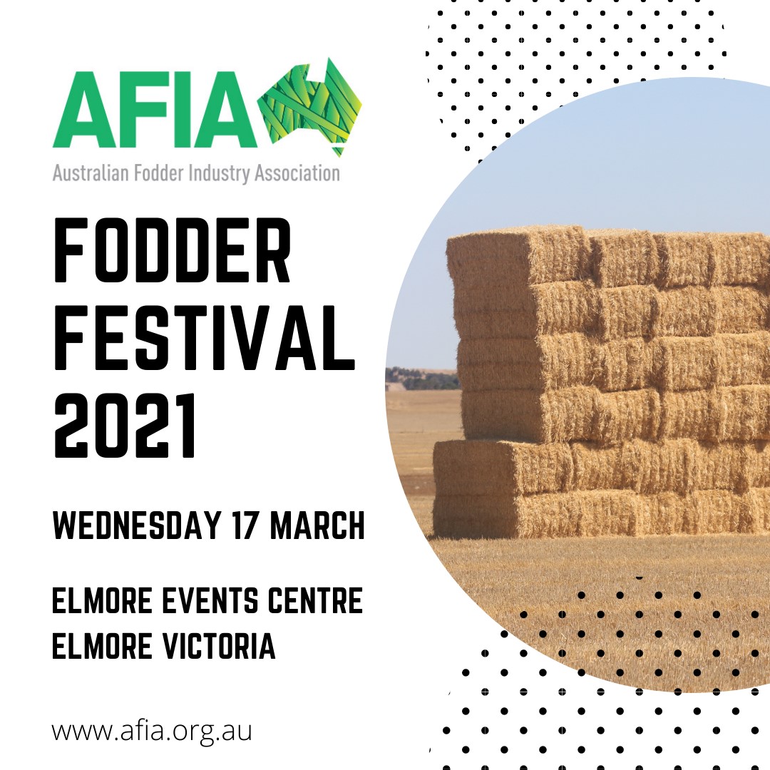 FeedTest13's tweet photo. Sick of #lockdown? Come visit #FeedTest @ Elmore #AFIA Fodder Festival for the latest in Fodder industry news &amp; testing services. #Fodder Festival 2021, Wednesday 17 March. 
Register today - https://t.co/McBGQvKU0X https://t.co/D1Ft1lPmY9
