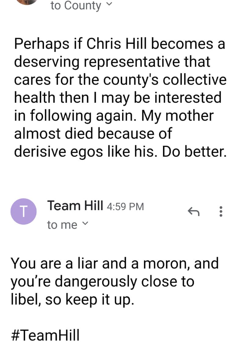 BrenWill3's tweet image. My Collin County Judge rescinded the COVID emergency declaration. I unsubscribed from his newsletter and explained why. Below is his response. Wow. 👀 (screenshots) @wfaa @dallasnews