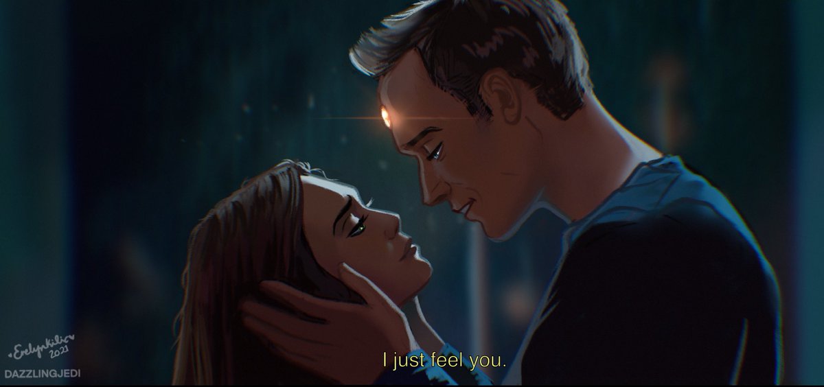 dazzlingjedi's tweet photo. “I just feel you.”    “I can’t feel you.” ✨ #WandaVision https://t.co/7OQGE2gnb1
