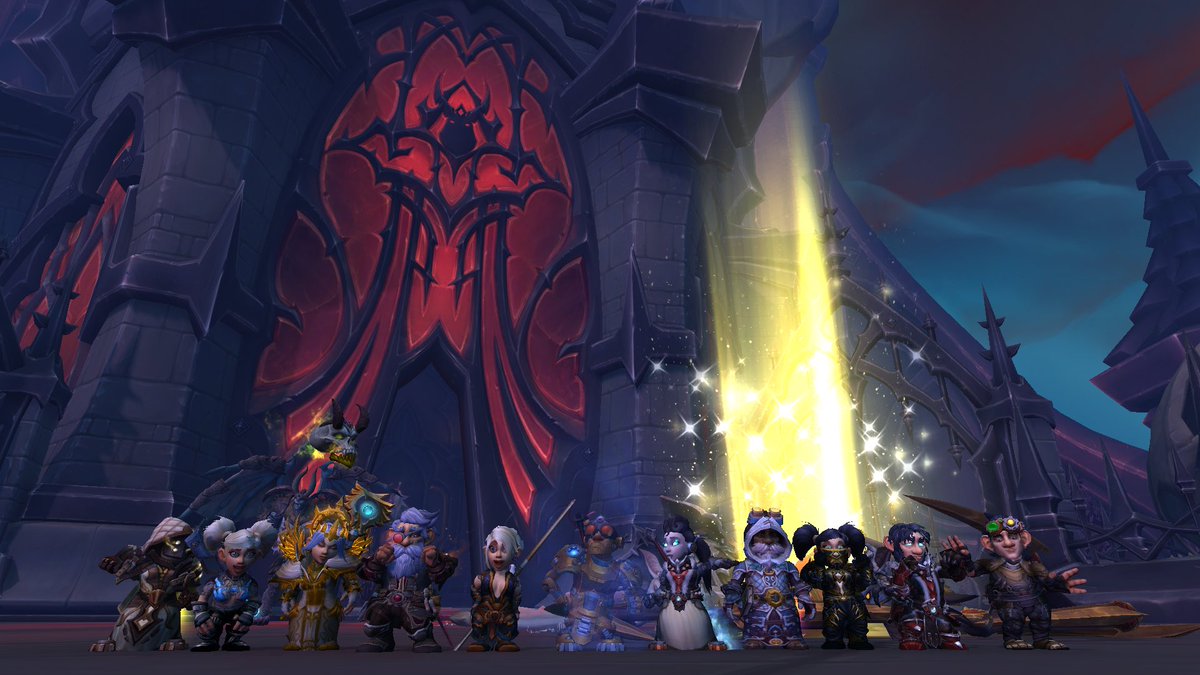 G4Warcraft's tweet photo. Mission Complete!

Courtesy of the #Warcraft #Gnomes and #Mechagnomes of #GnomereganForever’s Ridiculously Advanced Infantry &amp; Demolition Team. 

10/10N #CastleNathria

G4’s R.A.I.D. Team - 1
#Shadowlands - 0

@Warcraft https://t.co/VmAOCbKDR8