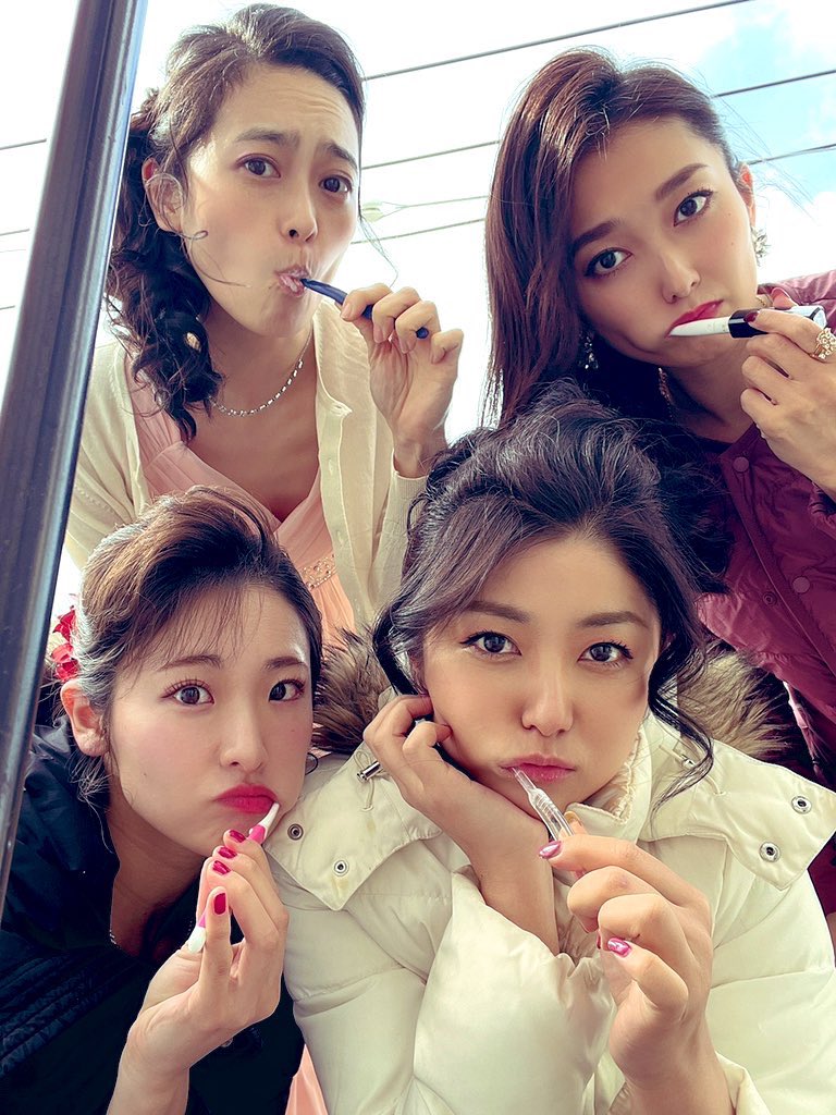 女優たちの歯みがき