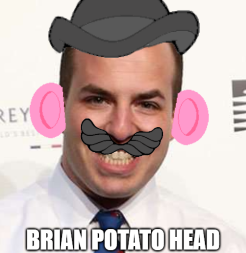 Nigel_Cornelius's tweet photo. @MarkDice @DonaldJTrumpJr Can we make this trend?
#BrianPotatoHead https://t.co/4g8rALEN8F
