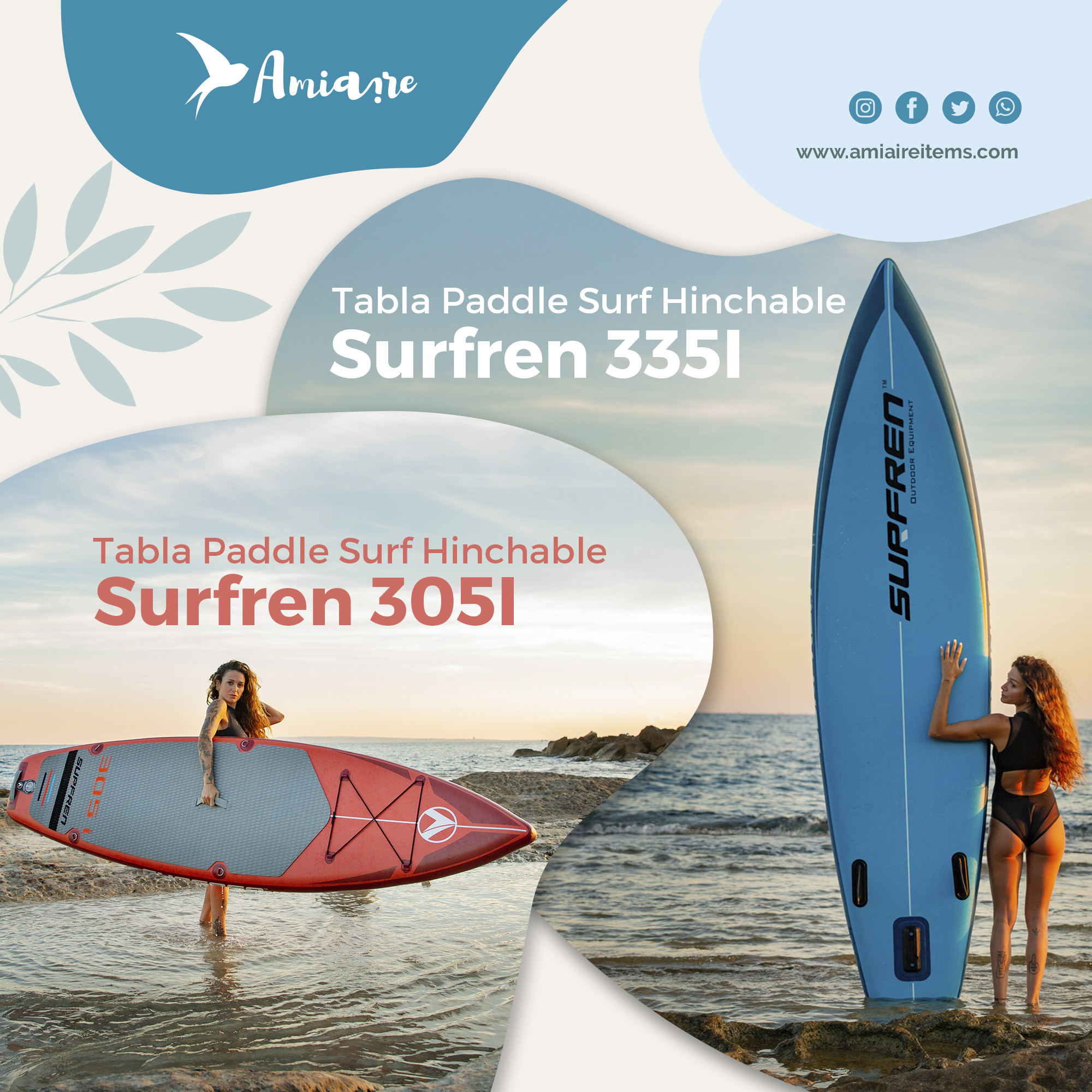 Tabla de Paddle Surf Surfren 335I