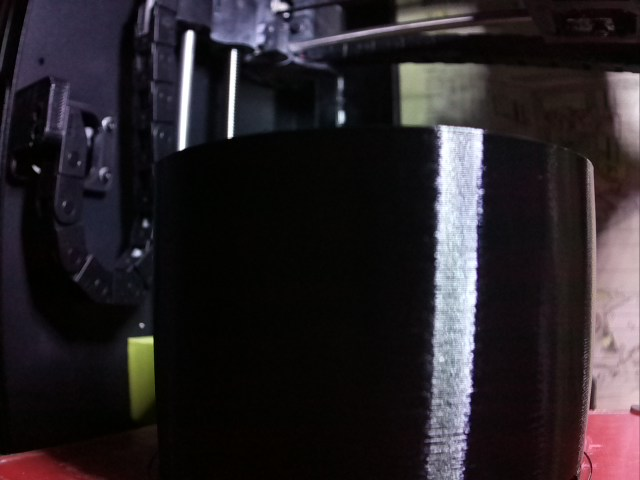 3DAGs_LulzMini's tweet photo. @3DAGs_LulzMini: : π I am done printing! And it only took this long: 9:36:32 ! #Success #KillingIt #3DAstroGeek #3DPrinting with #OctoPrint on a #LulzbotMini #3DPrinter using a #RaspberryPi3 https://t.co/WUwTm4dcOJ