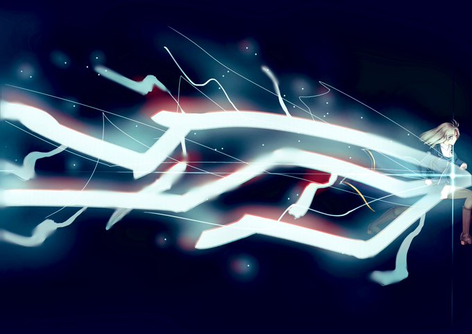 雷エフェクトのtwitterイラスト検索結果