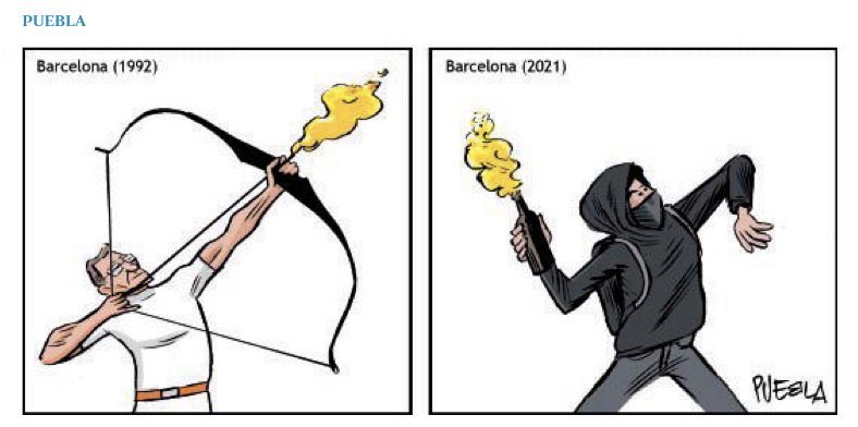Tonicanto1's tweet photo. Barcelona. 1992-2021. 
@PUEBLAdibujante https://t.co/pXOjcTIz3z