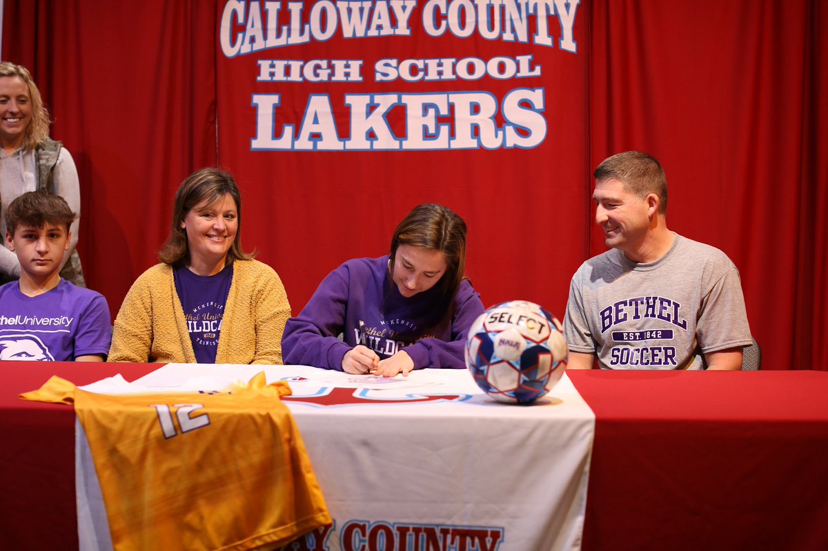It’s official... go wildcats!!💛💜⚽️ <a href="/WomensSoccerBU/">Bethel Women’s Soccer</a> <a href="/BUWildcats/">Bethel Athletics</a>