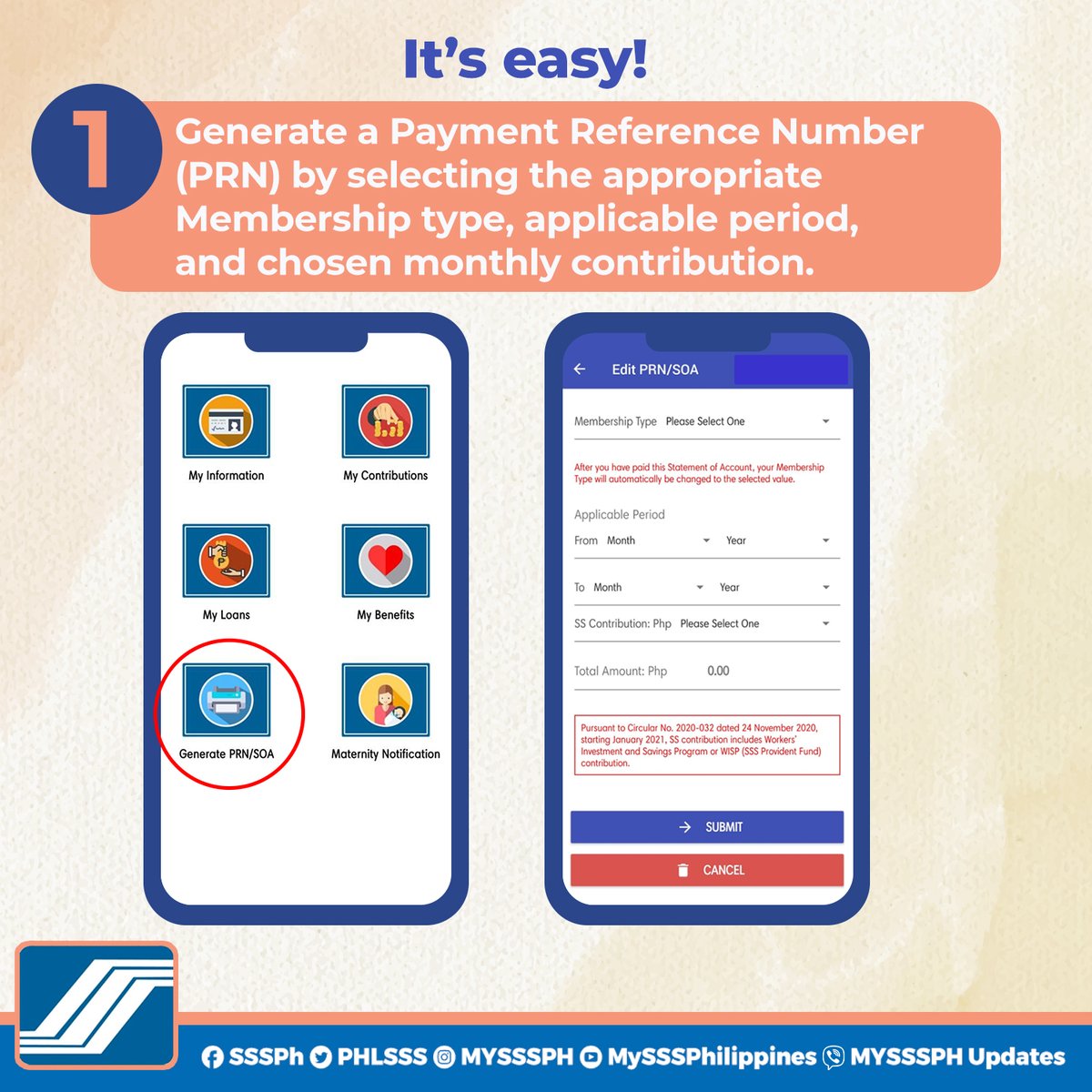 MYSSSPH's tweet photo. ATTENTION: SSS INDIVIDUAL MEMBERS (Self-Employed, OFW and Voluntary Members) Paying SSS contributions is now easier! Introducing the SSS Mobile App online payment via BPI https://t.co/Fwvi2cY9mD