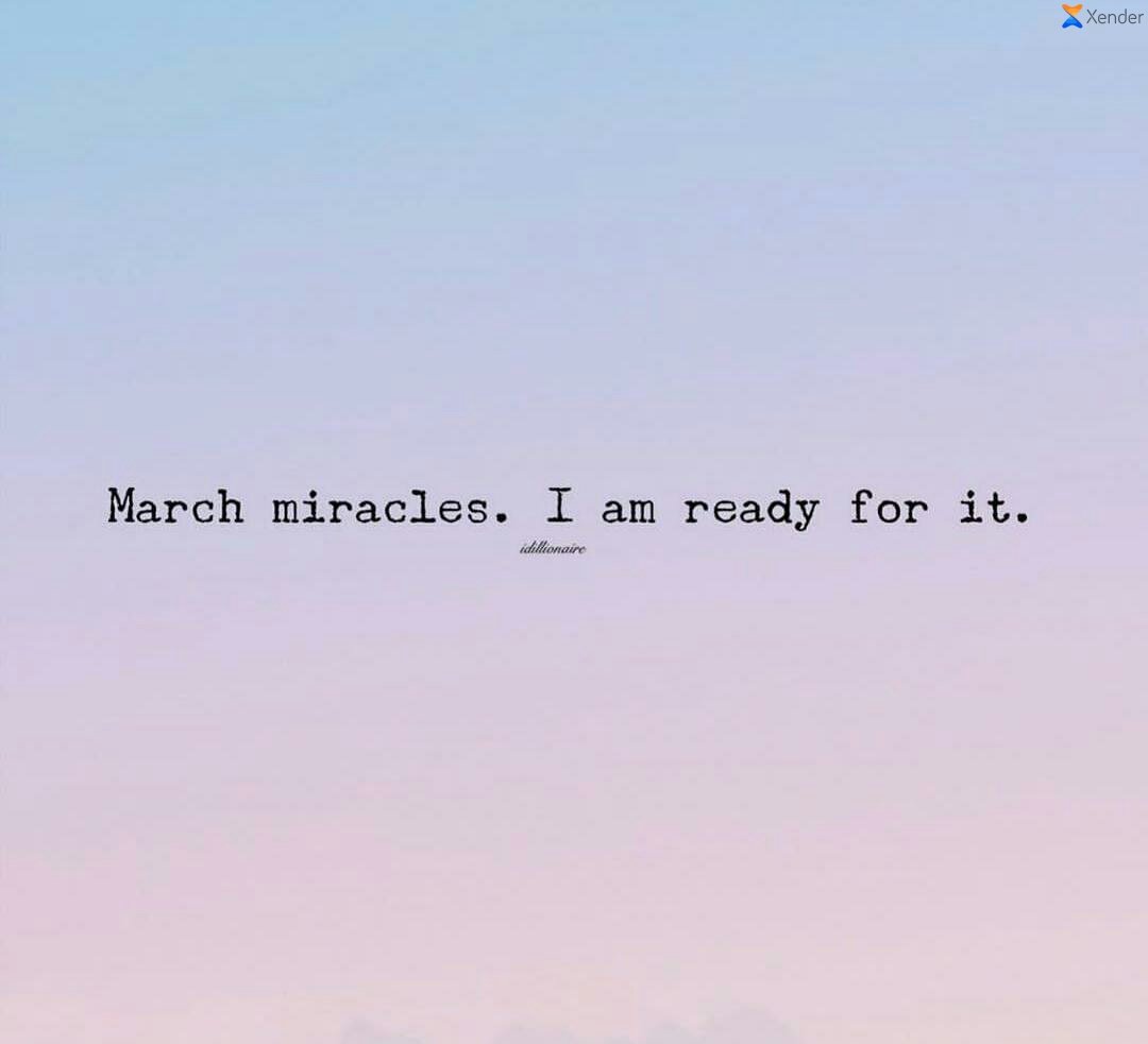 #March2Greatness