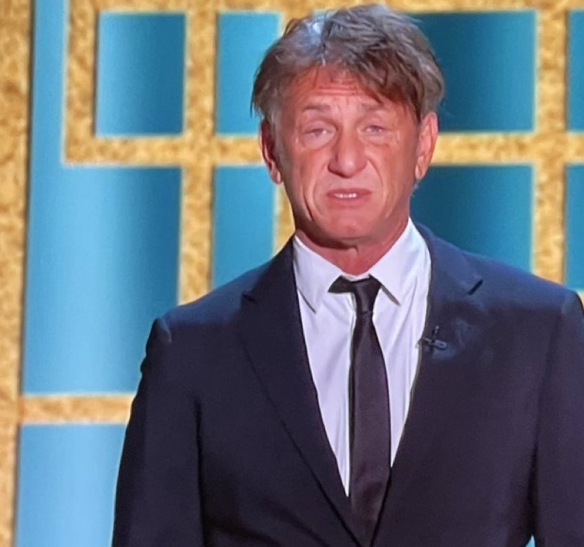 Congratulations to Sean Penn for his role as “all of The Three Stooges”