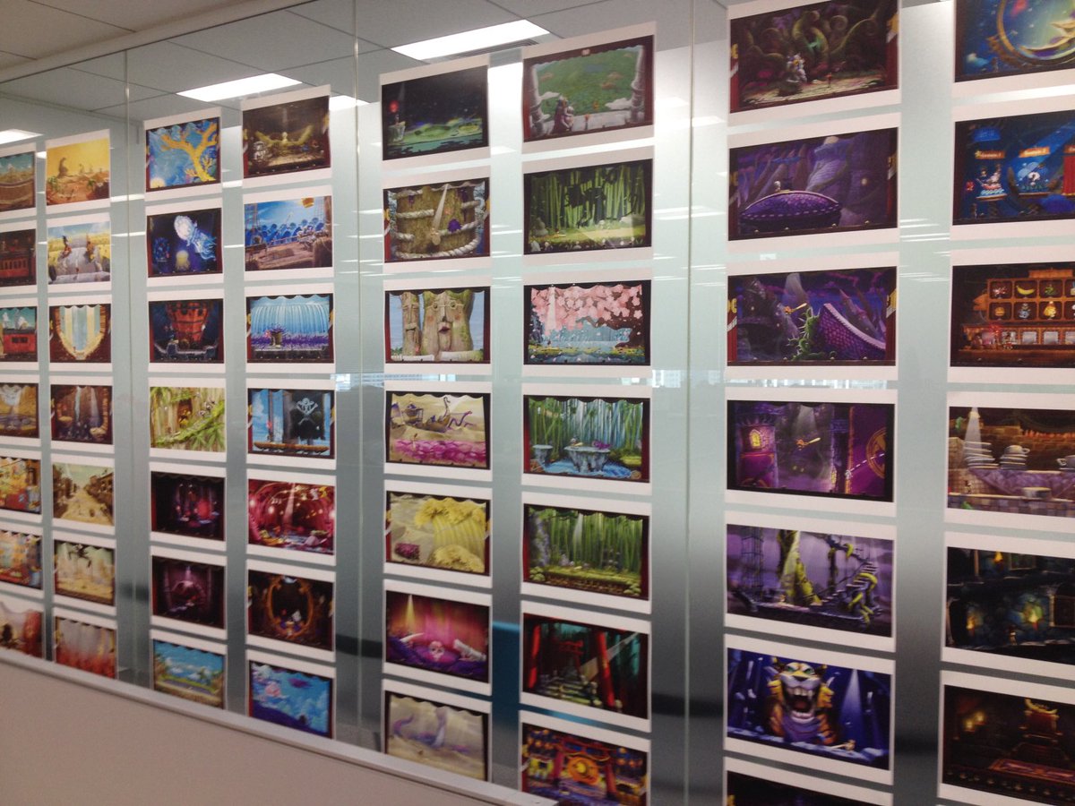 Blast from the past. 
This is a tiny selection of #puppeteer image boards. 14 floors up in our meeting room in Tokyo. 10 years ago WOW.