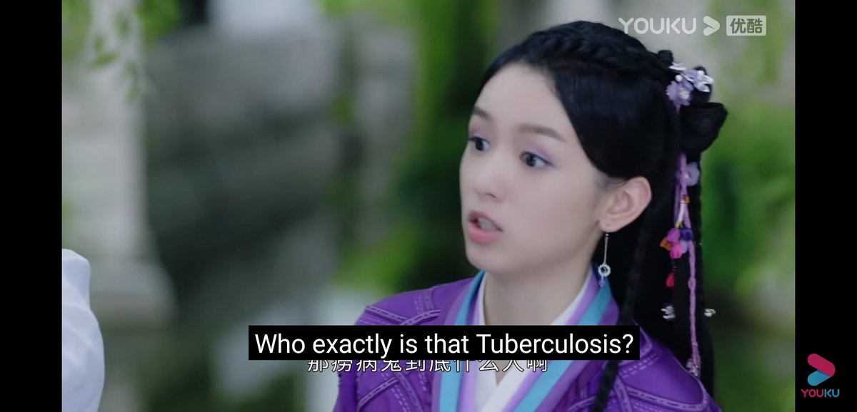 going back to this, IT'S NOT ACTUALLY TUBERCULOSIS FKDBKFJDits true that 痨病 is ancient slang for calling someone infected with tuberculosis but 痨病鬼 is also used to slander a person who appears sickly thin, so really they're calling him Sick Dude