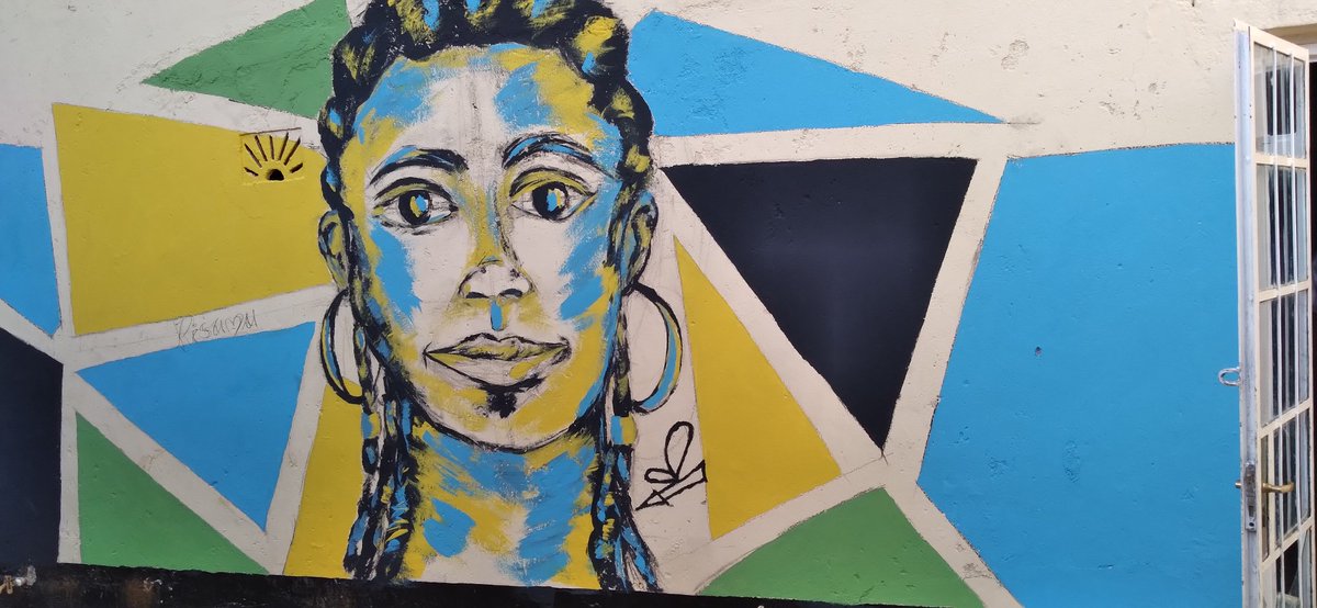 gulf_hub's tweet photo. Upcoming mural at our centre this morning. 
Good morning Kisumu. https://t.co/seKOboxCIt