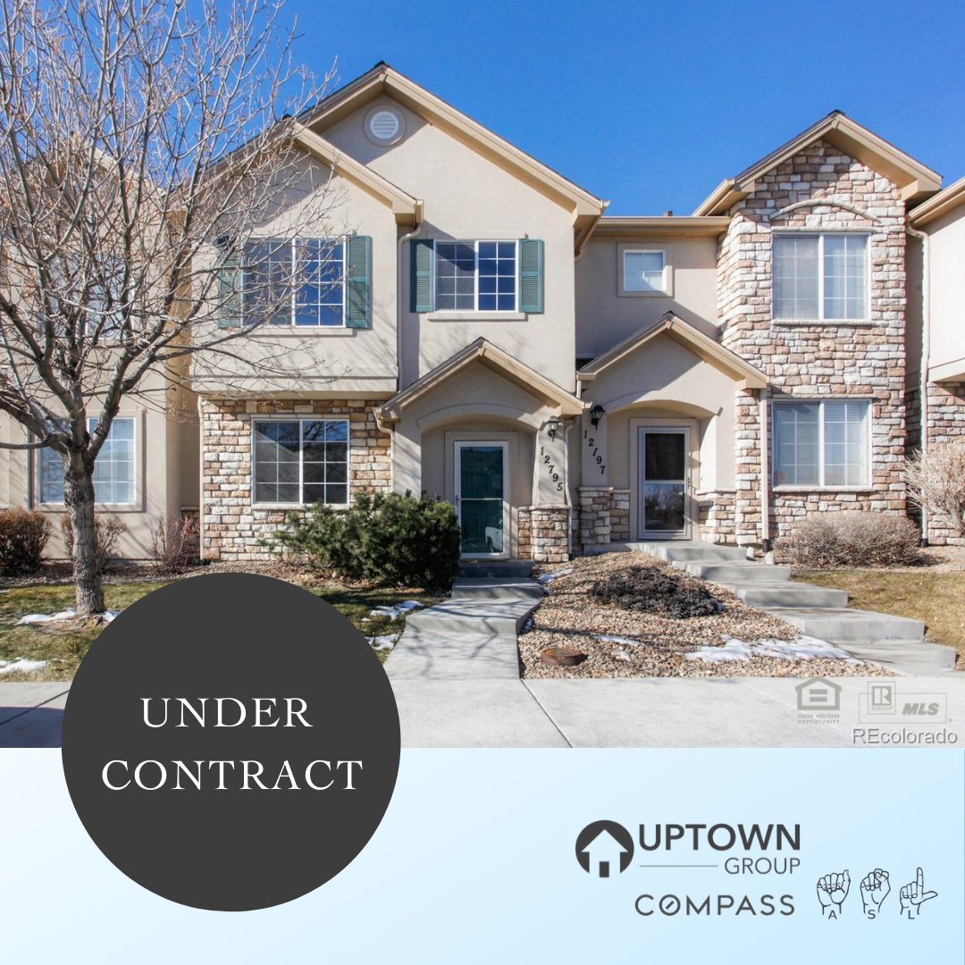 Under Contract: 12795 Ivy Street, Thornton, CO 80602

#️backyard #townhome #undercontract #sagecreek #thornton, #mariagallucci #uptown  #uptownrealtygroup #realestate #colorado