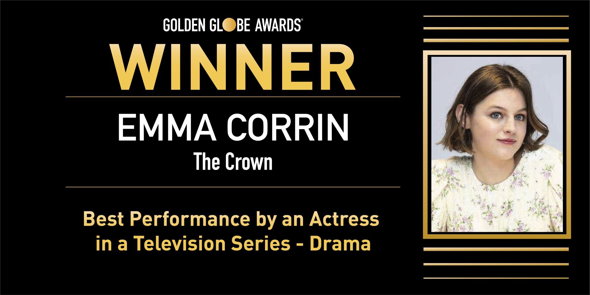 'The Crown' arrasa y 'Mank' decepciona en unos Globos de Oro marcados por la pandemia