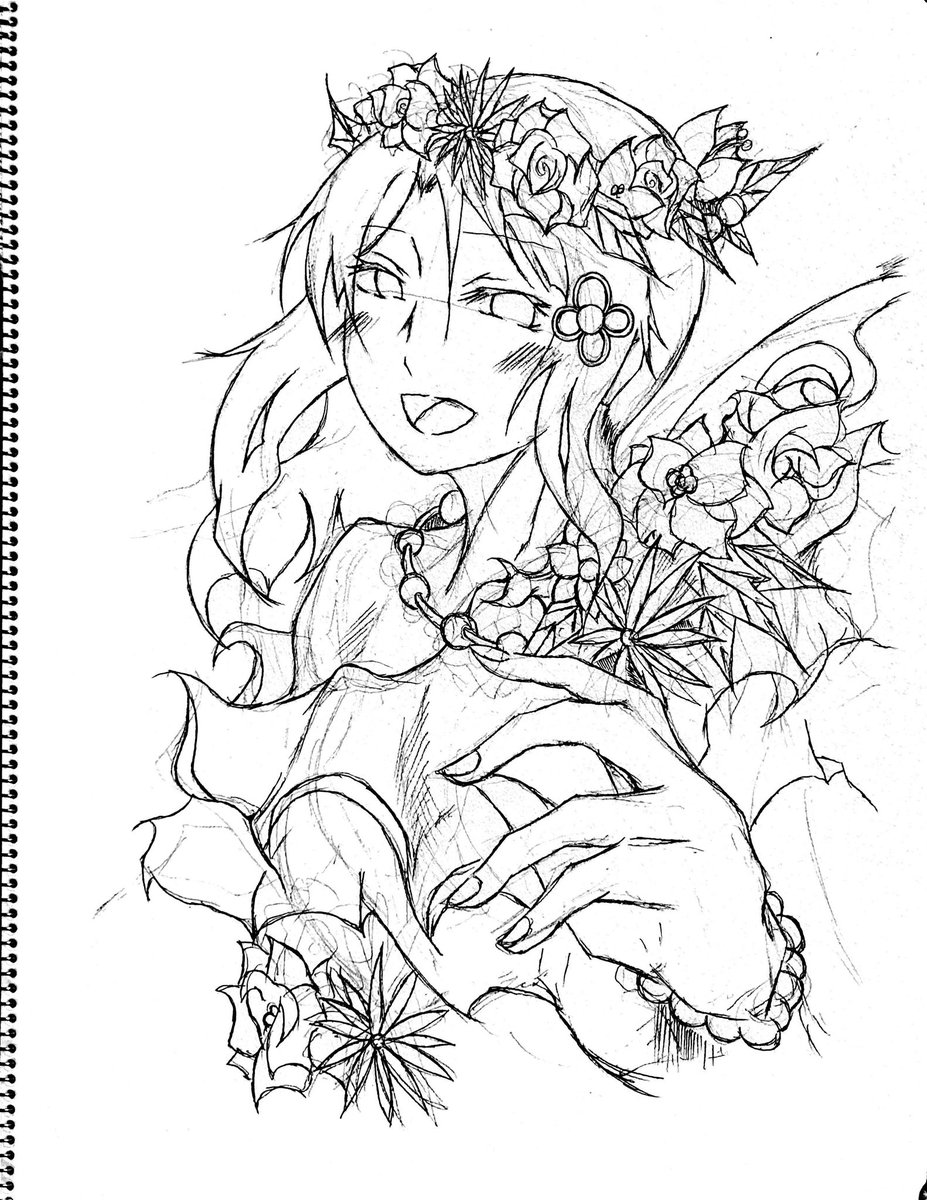 良い子の塗り絵歩夢ちゃん 歩夢ちゃんどの衣装も華やかで可愛くてすごい迷ったんです ハンマの漫画