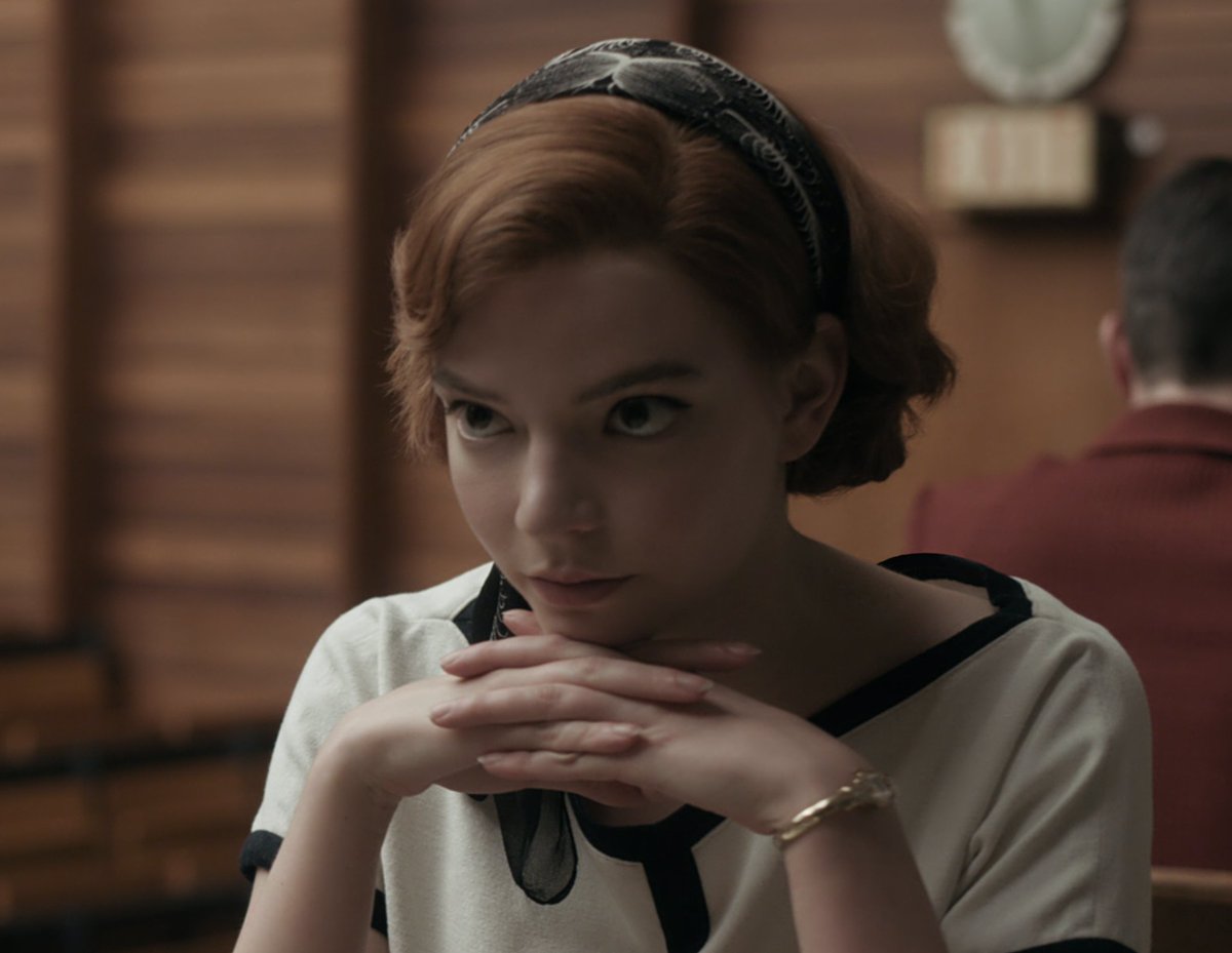 netflix's tweet image. She gives you this look right before she wins the Golden Globe 👑
Congrats Anya Taylor-Joy!