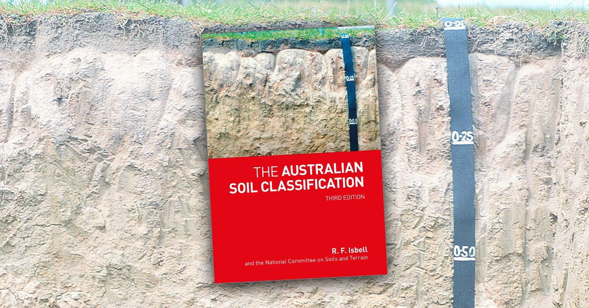 Just Published:
The Australian Soil Classification is an essential reference for understanding and communicating about Australian soils. This 3rd edition includes major updates to knowledge and a new Order, the Arenosols. AND it's flexibound for fieldwork!
publish.csiro.au/book/8016/