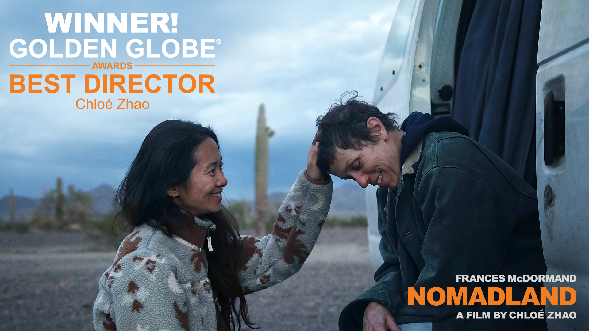 Nomadland on Twitter: "Congratulations to Nomadland's Chloé Zhao for  winning the Golden Globe Award for Best Director. #NMDLND #GoldenGlobes…  https://t.co/YxU5tMj0fP"