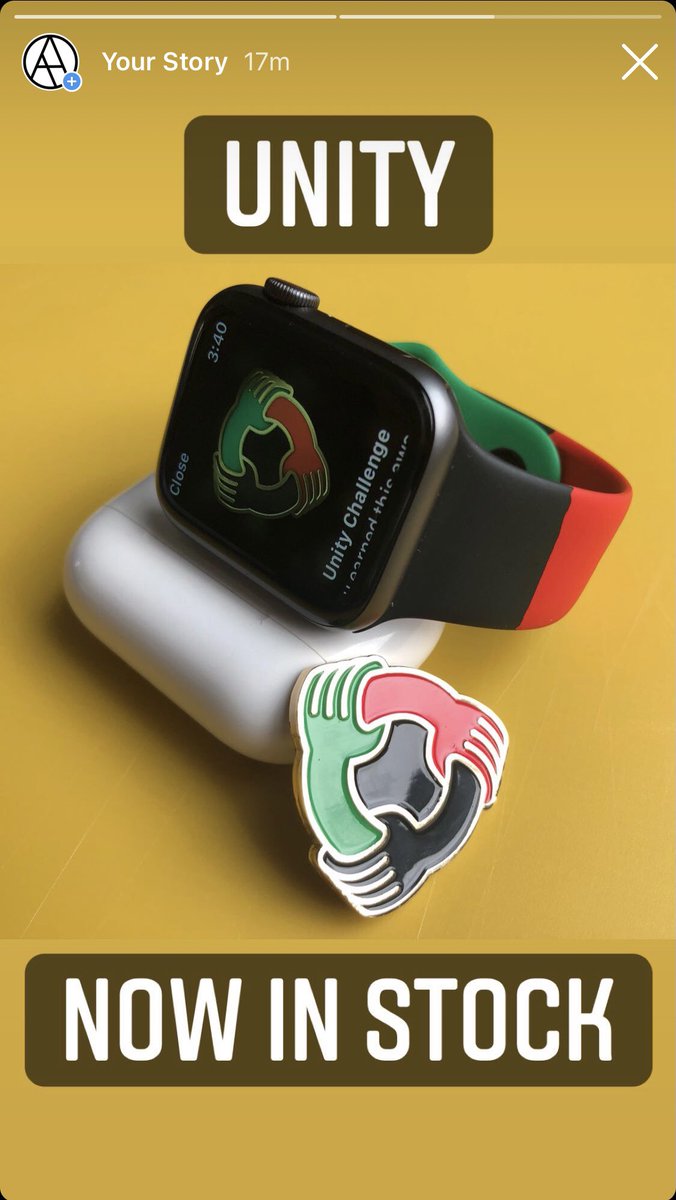 activity_award's tweet photo. Just launched!

#unity 
#AppleWatch 
#BlackLivesMatter 
#applewatchseries6 https://t.co/AOVjHuj55C