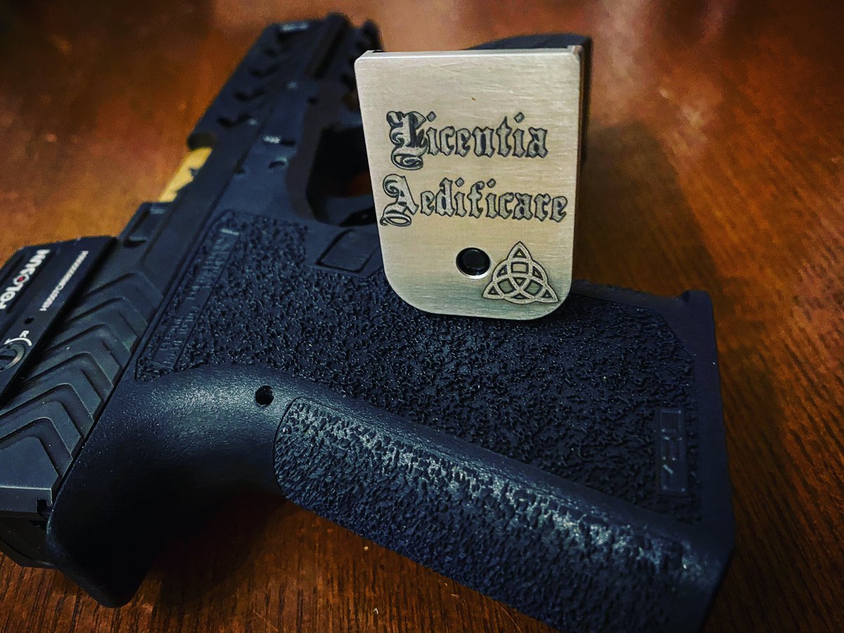 PincusRob's tweet photo. License to Build. It isnโt granted by government.
The right to create, design, produce and build is inherent. It is a human birthright.
Seize it.
-
#entrepreneurship #creation #licentiaaedificare #gunbuilder #gunmaker @awcy_arms @Polymer80inc #2a3dprint #gunmakersmatch @2AOUSA https://t.co/37DUeNKDaG