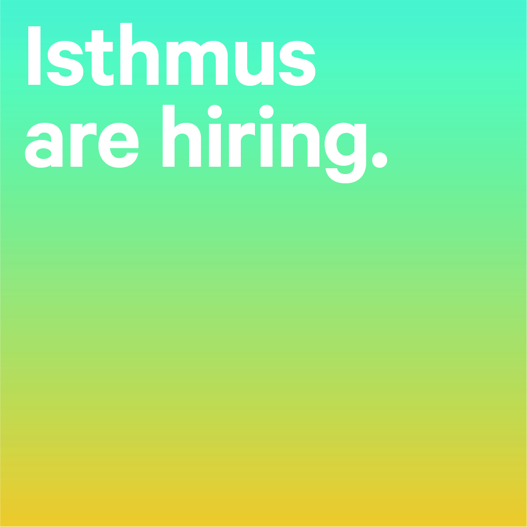 isthmus_nz's tweet image. Isthmus is hiring****3d visualiser****isthmus.co.nz/join-the-team/