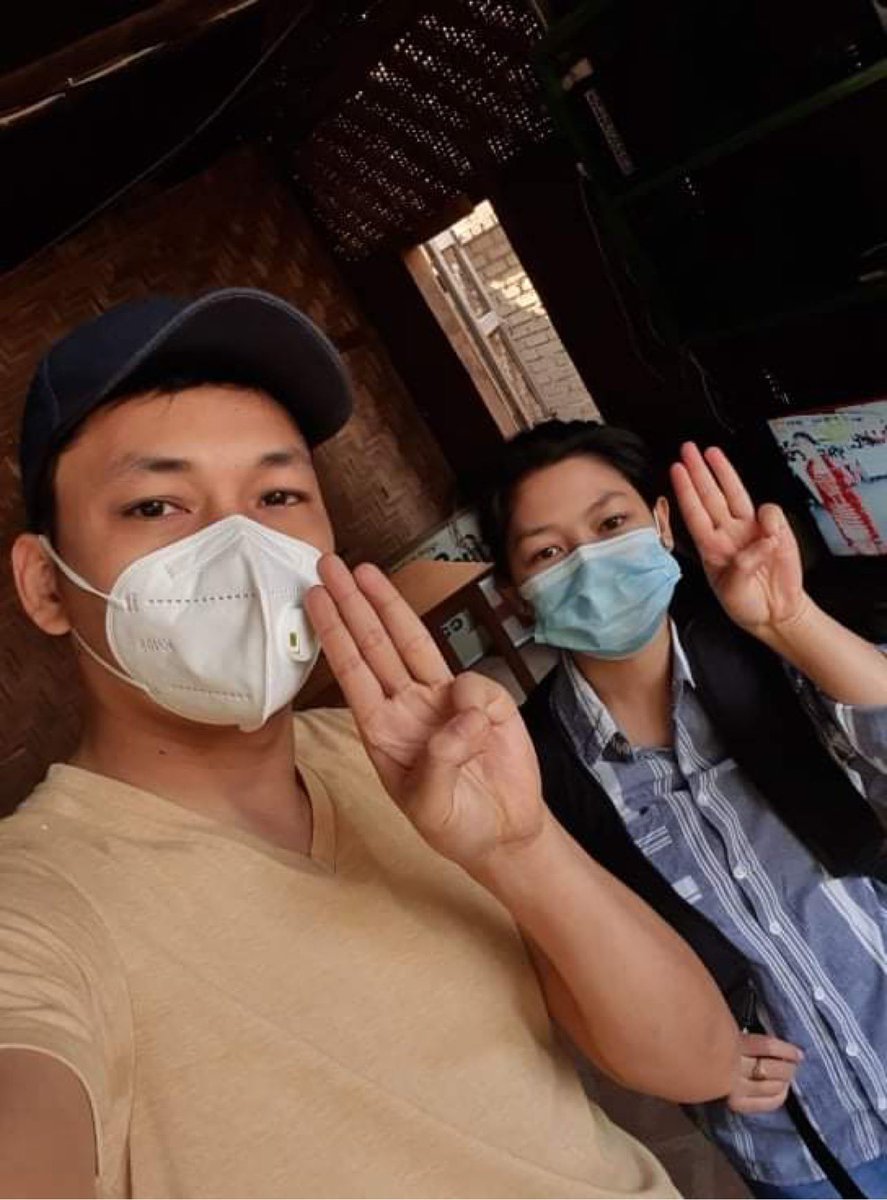 Happy birthday <a href="/EiThuThuAg1/">Ei Thu Thu Ag</a>
 we protested against military coup as we hope our son future is bright like a diamond. A birthday to remember my wifey!
#WhatsHappeninglnMyanmar